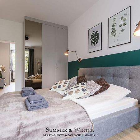 Family Luxury Green Apartment 1-6, 2 Sypialnie I Studio, 52 M2 Gdańsk Buitenkant foto