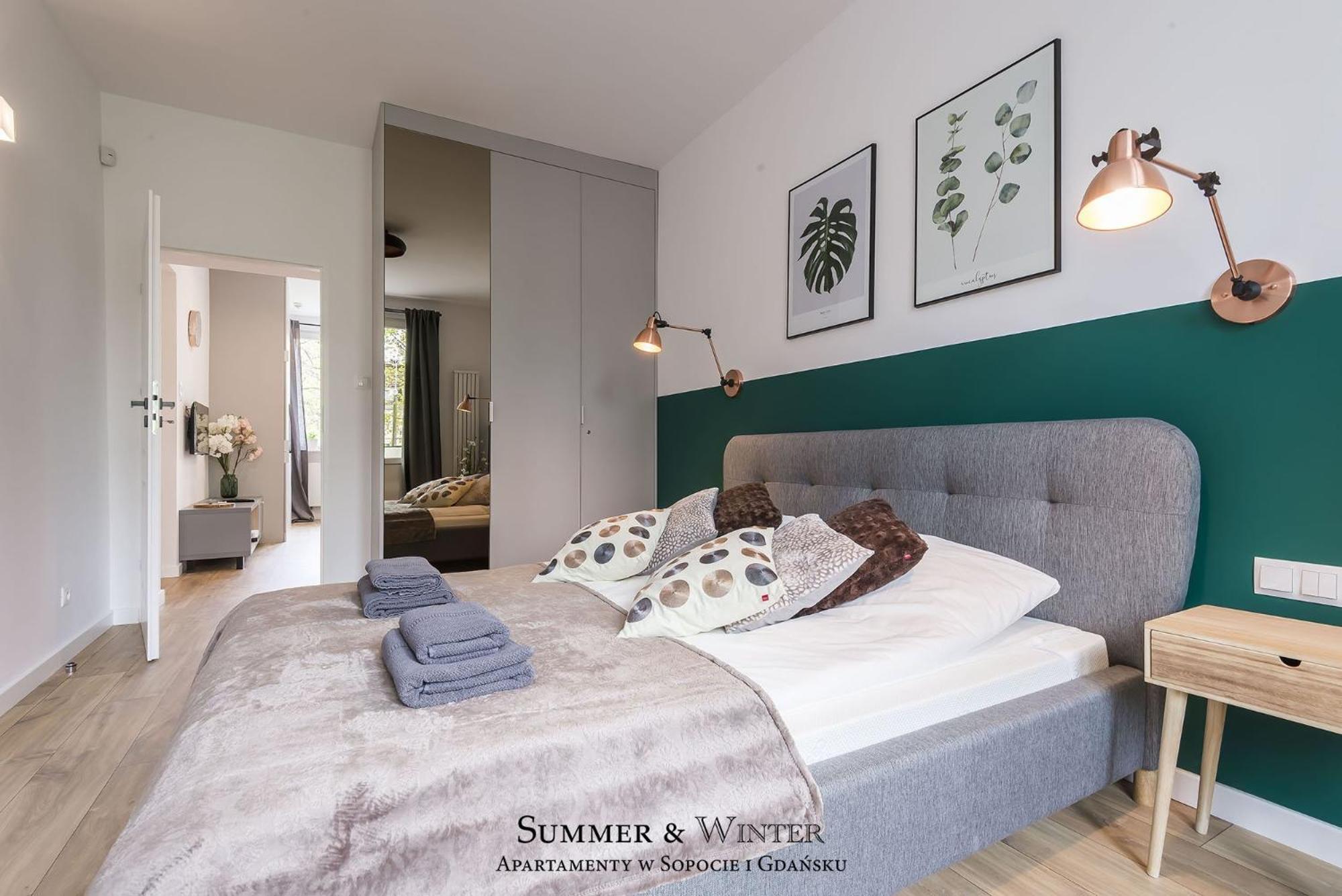 Family Luxury Green Apartment 1-6, 2 Sypialnie I Studio, 52 M2 Gdańsk Buitenkant foto