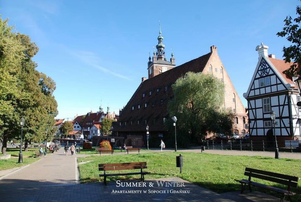 Family Luxury Green Apartment 1-6, 2 Sypialnie I Studio, 52 M2 Gdańsk Buitenkant foto